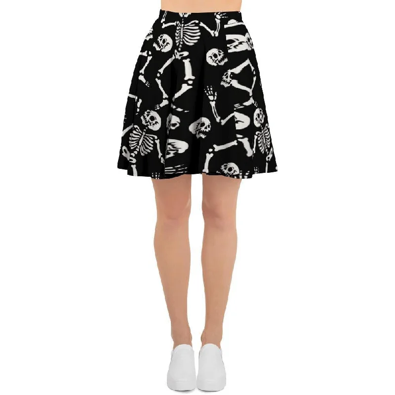 Skeleton Dancing Halloween Women's Skirt lace skirt delicate