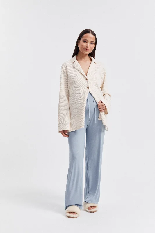 Cloud Sleep Pant (Sky Blue) Soft Stretch Trousers