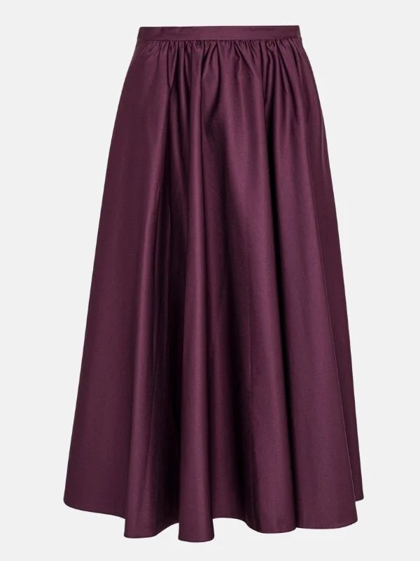 Techy Sateen Skirt corduroy skirt comfortable