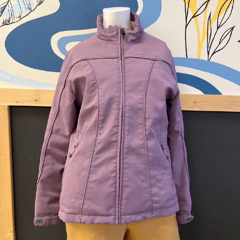 WindRiver - Women's T-Max Softshell Jacket - MSRP $100: Purple -women-MD Hoodie Zip-Up Jacket Button-Up Jacket